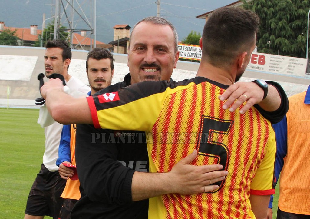 partita bassano-messina.  petrone alla fine